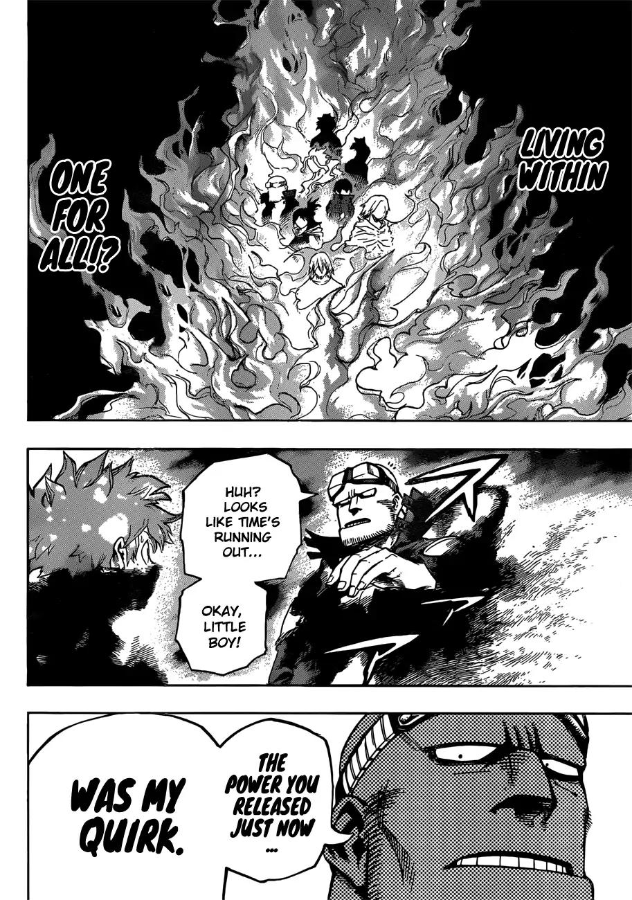 Boku no Hero Academia Chapter 213