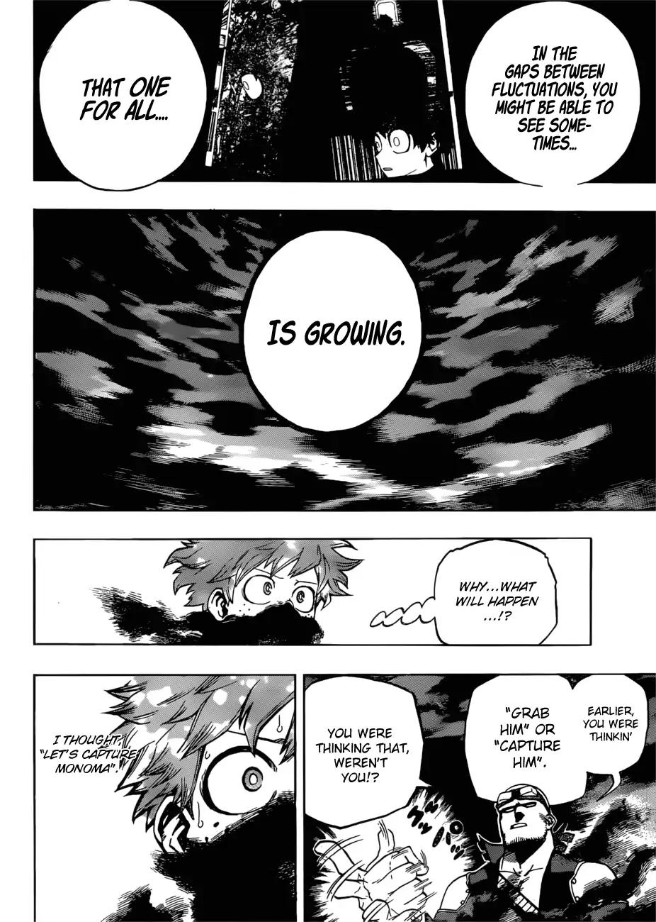 Boku no Hero Academia Chapter 213