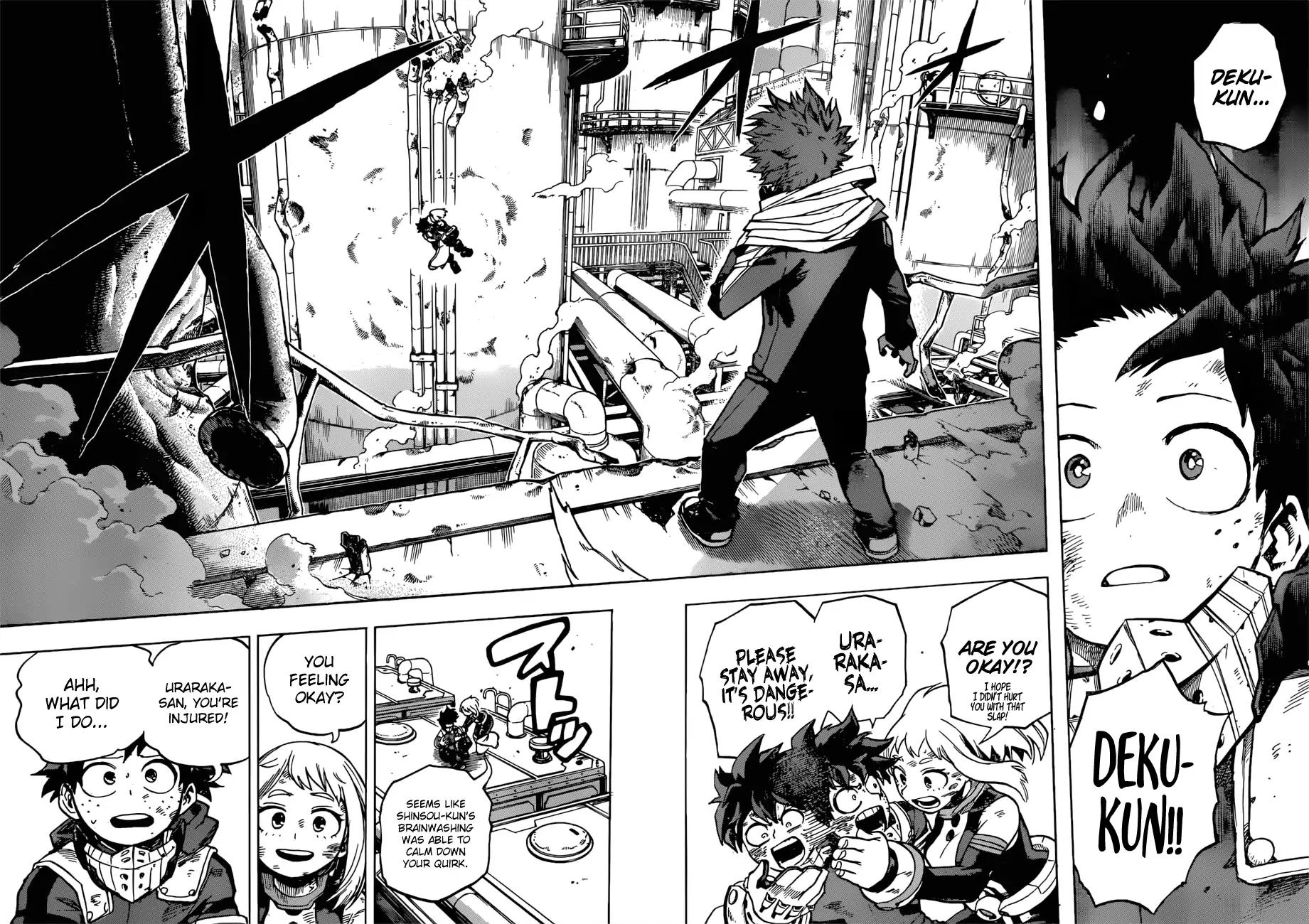 Boku no Hero Academia Chapter 213