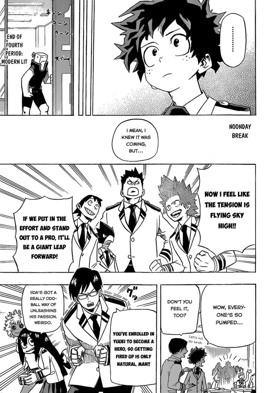 Boku no Hero Academia Chapter 22