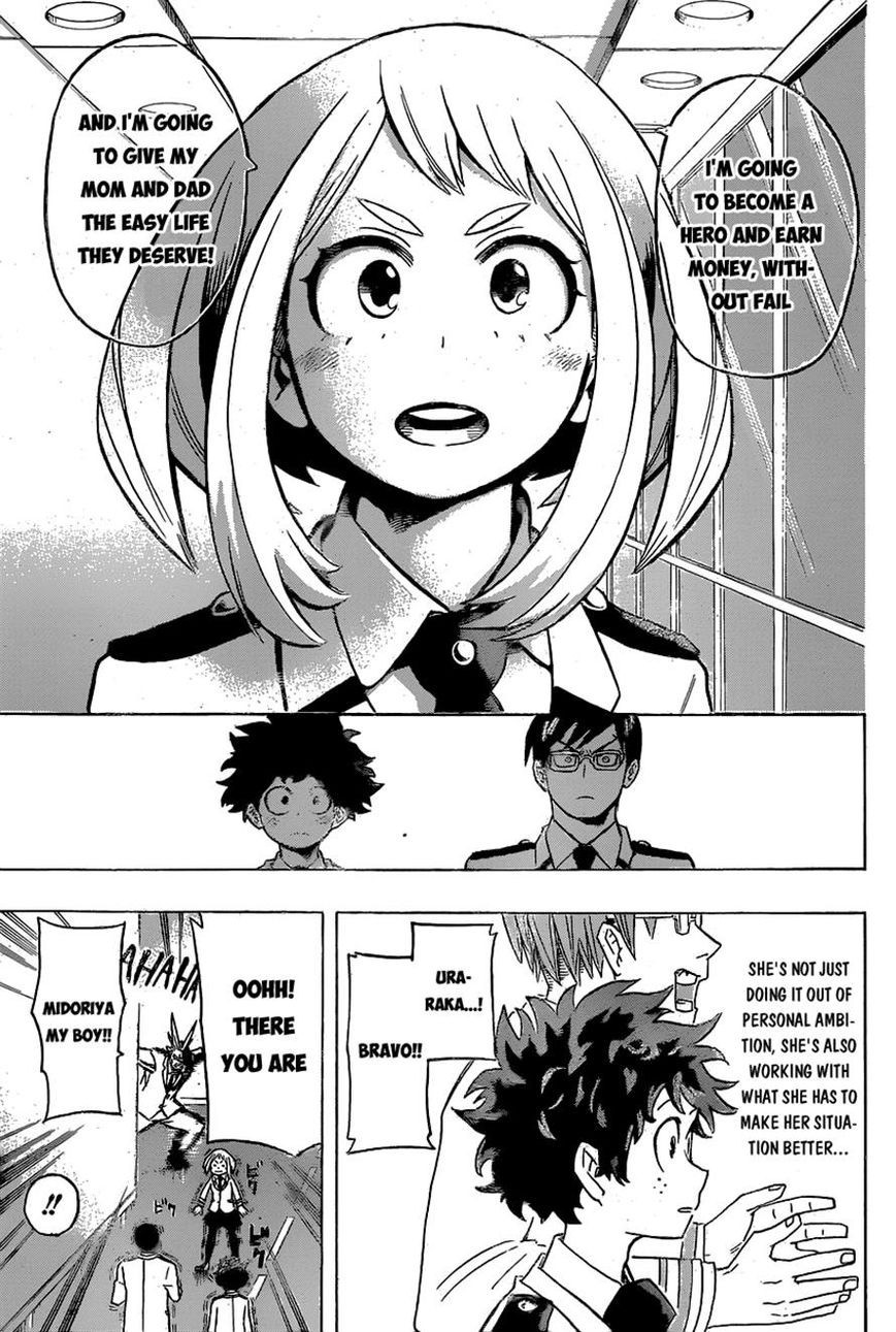 Boku no Hero Academia Chapter 22