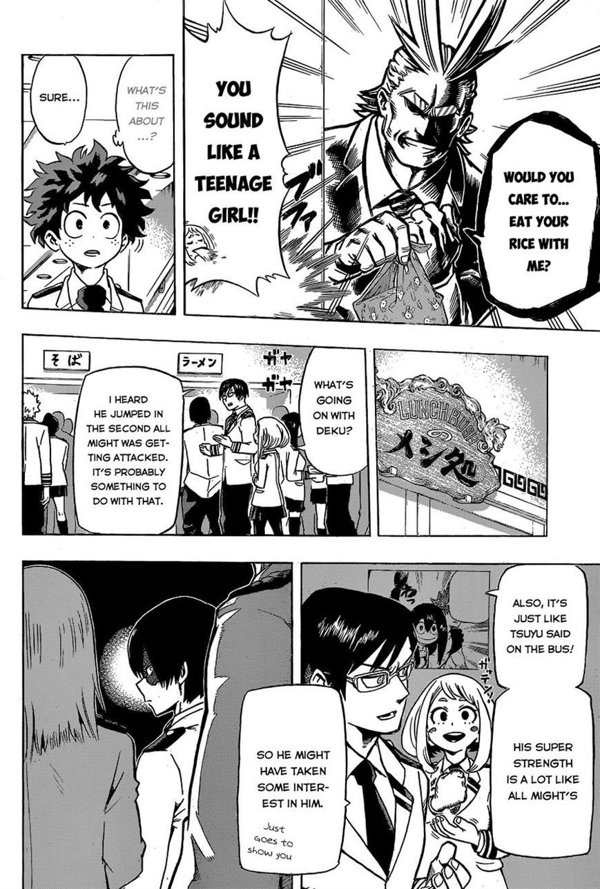 Boku no Hero Academia Chapter 22