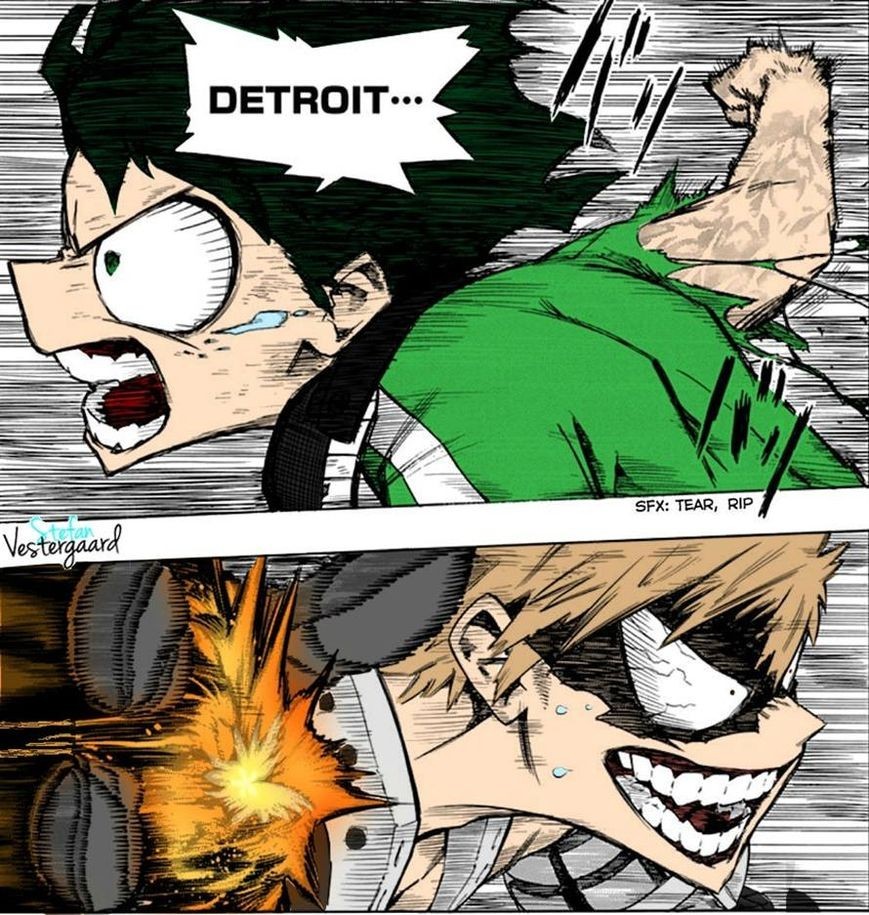 Boku no Hero Academia Chapter 22