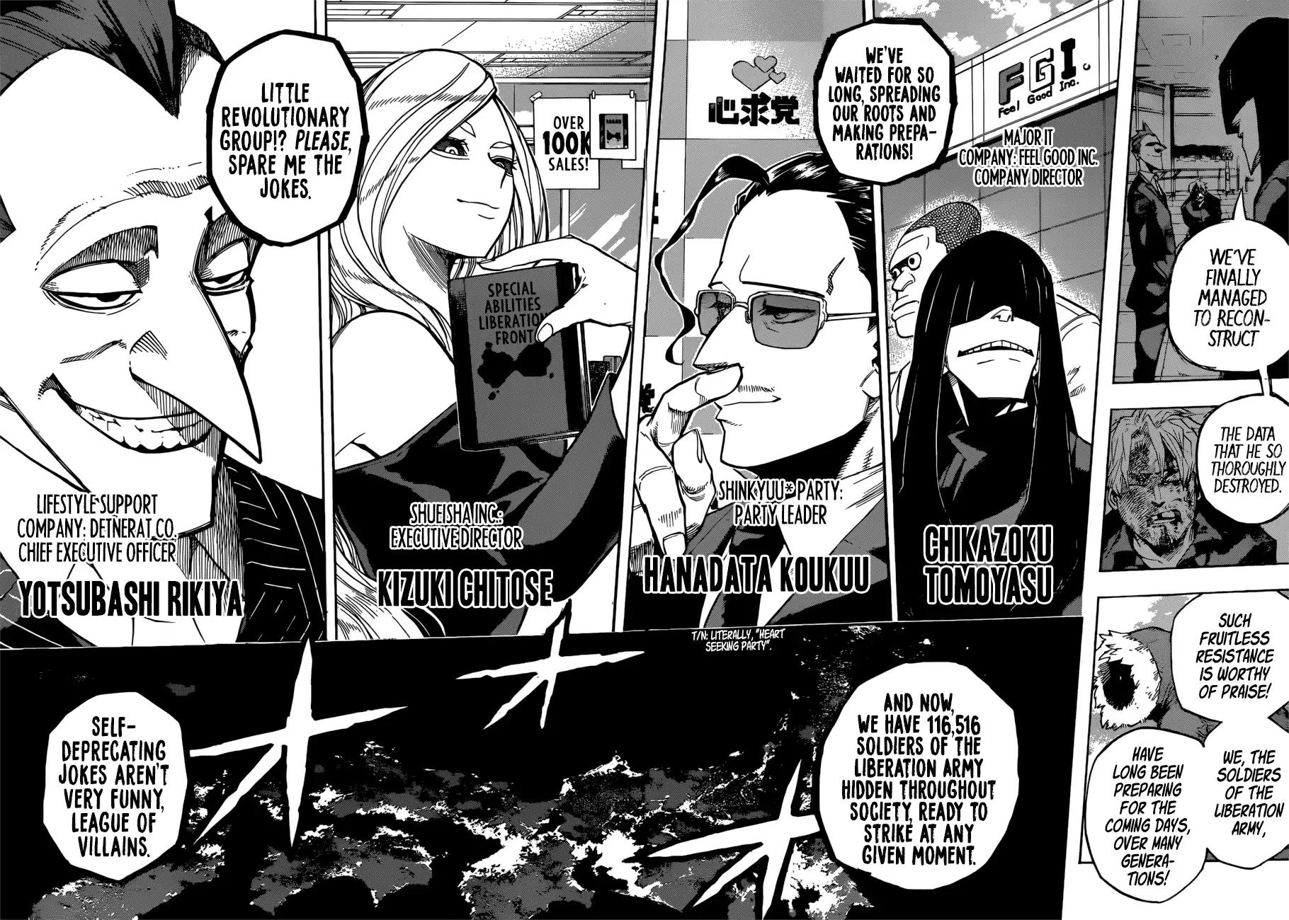 Boku no Hero Academia Chapter 223