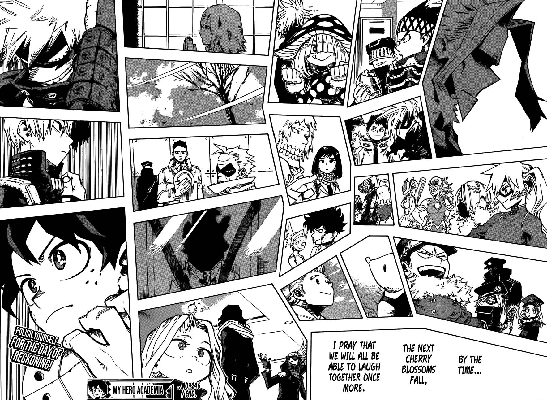 Boku no Hero Academia Chapter 246