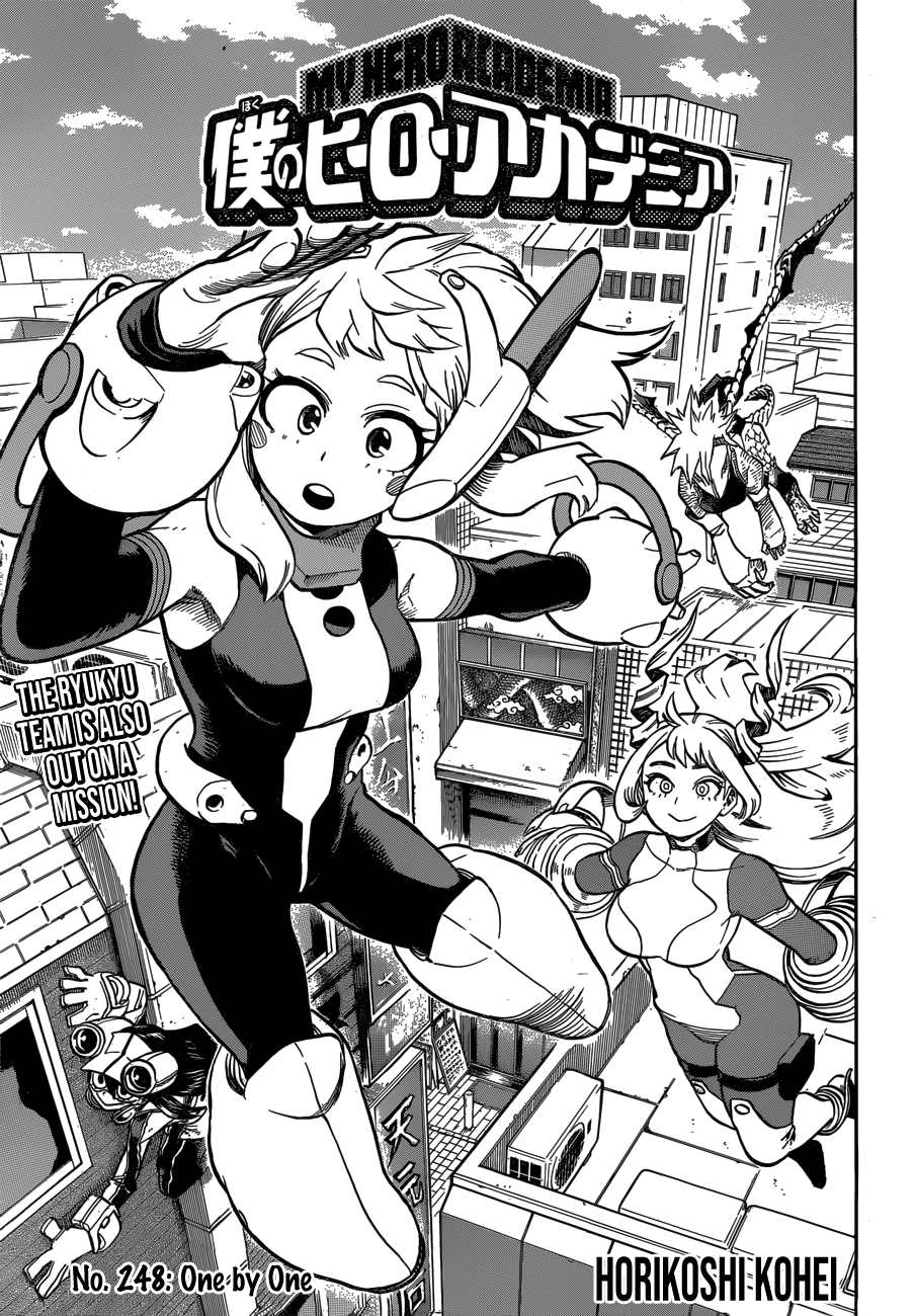 Boku no Hero Academia Chapter 248