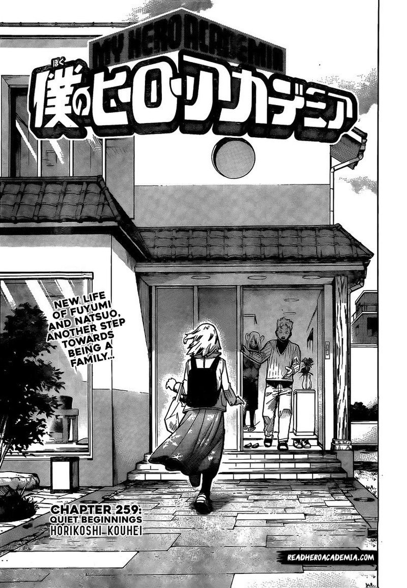 Boku no Hero Academia Chapter 259