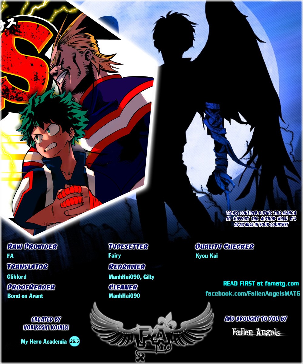 Boku no Hero Academia Chapter 26.5