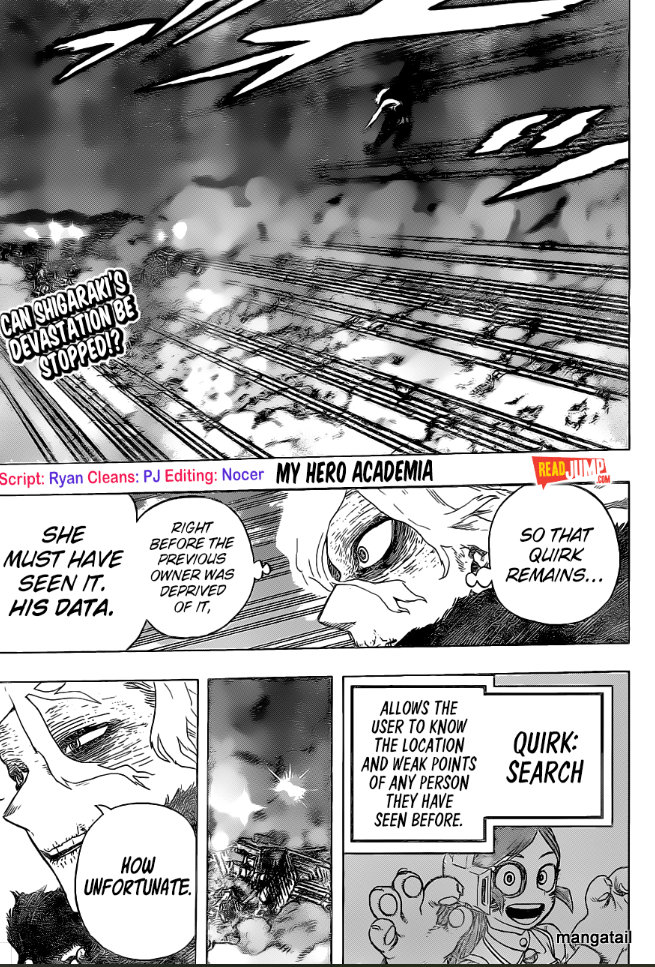 Boku no Hero Academia Chapter 275