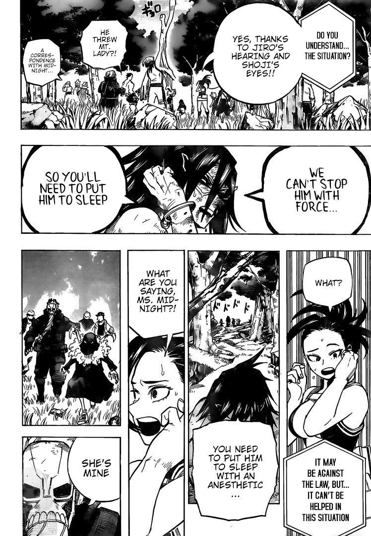 Boku no Hero Academia Chapter 278