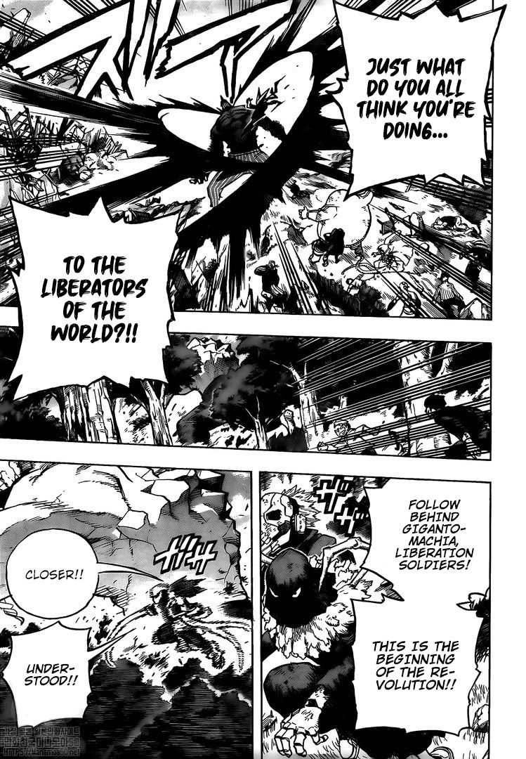 Boku no Hero Academia Chapter 278