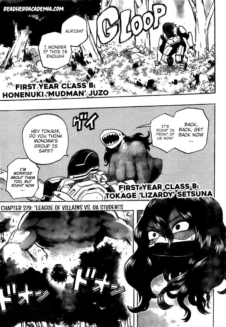 Boku no Hero Academia Chapter 279