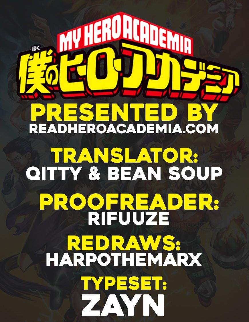 Boku no Hero Academia Chapter 281