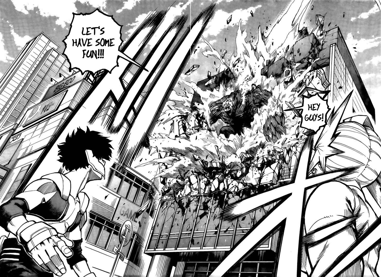 Boku no Hero Academia Chapter 307