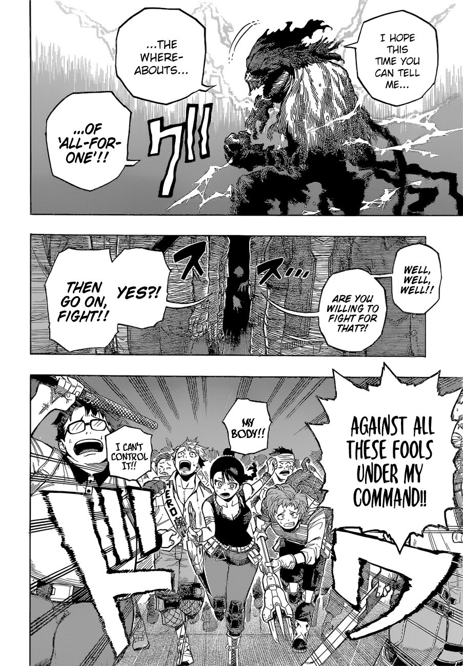 Boku no Hero Academia Chapter 318