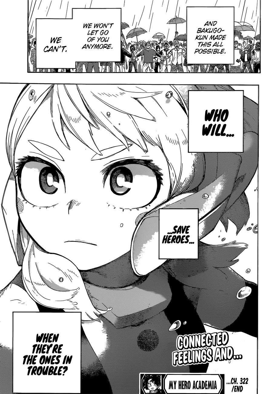 Boku no Hero Academia Chapter 322