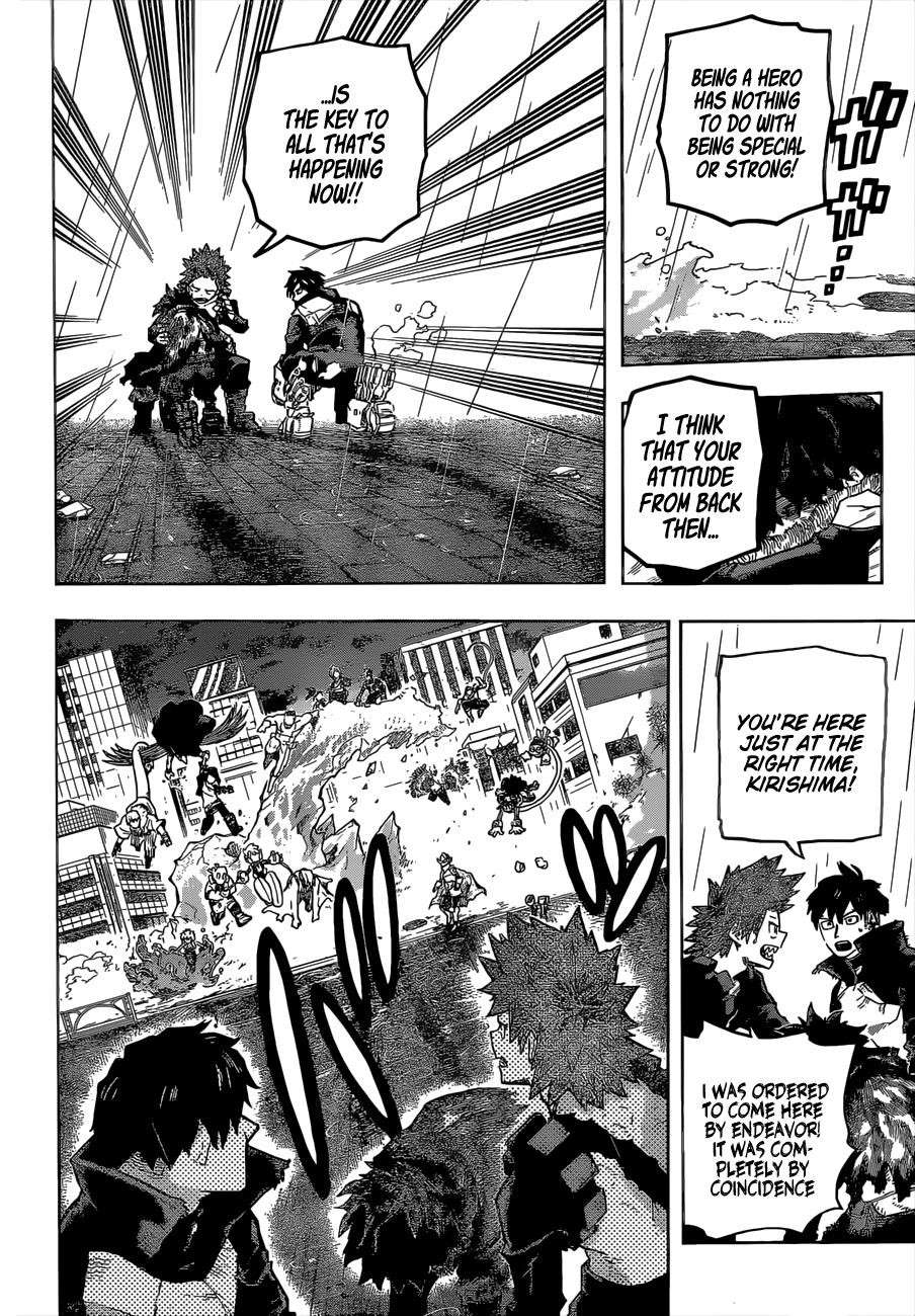 Boku no Hero Academia Chapter 322