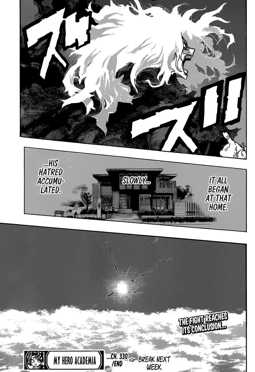 Boku no Hero Academia Chapter 330