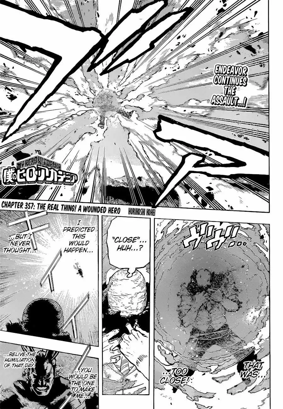 Boku no Hero Academia Chapter 357