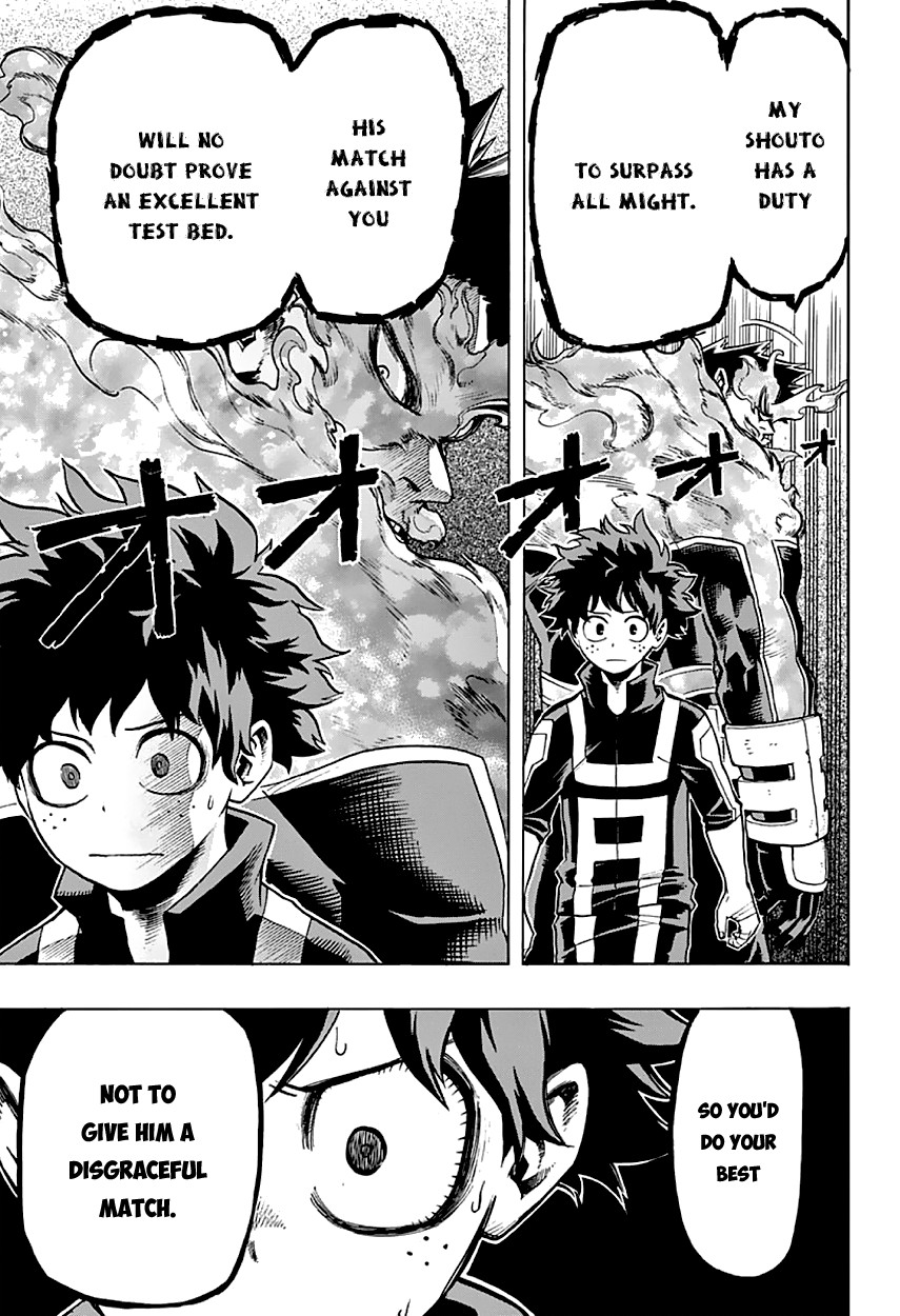 Boku no Hero Academia Chapter 37