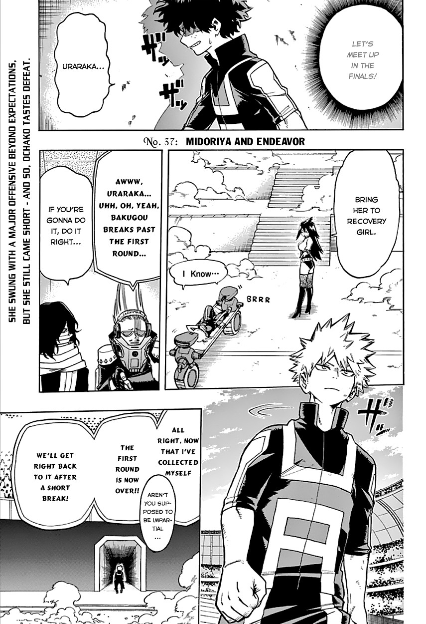 Boku no Hero Academia Chapter 37