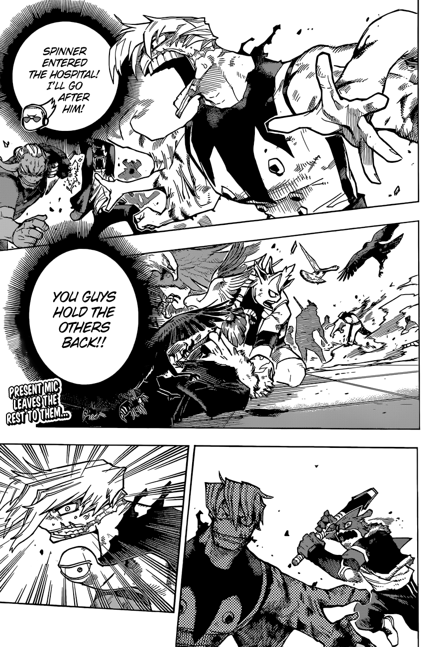 Boku no Hero Academia Chapter 373