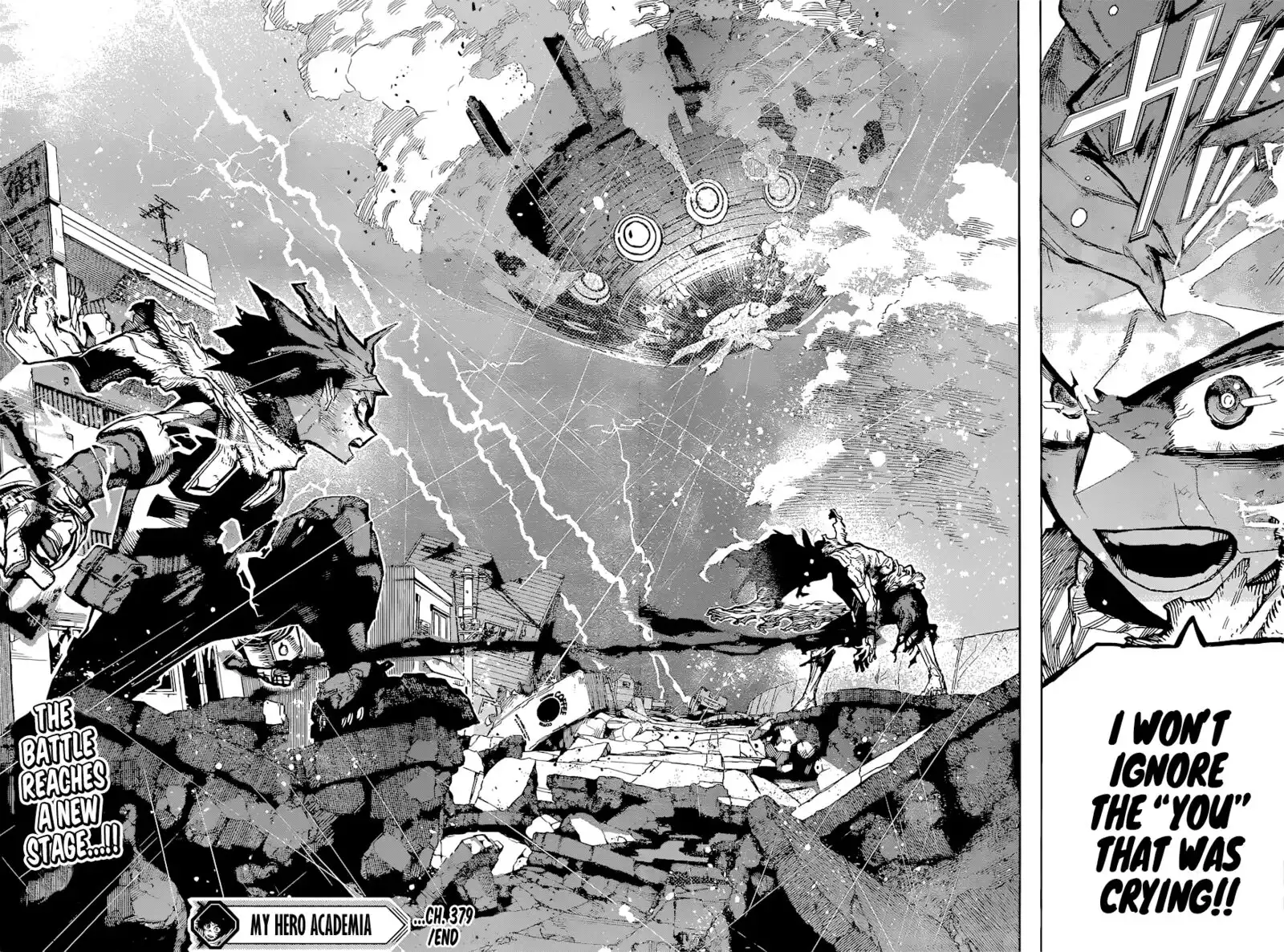 Boku no Hero Academia Chapter 379