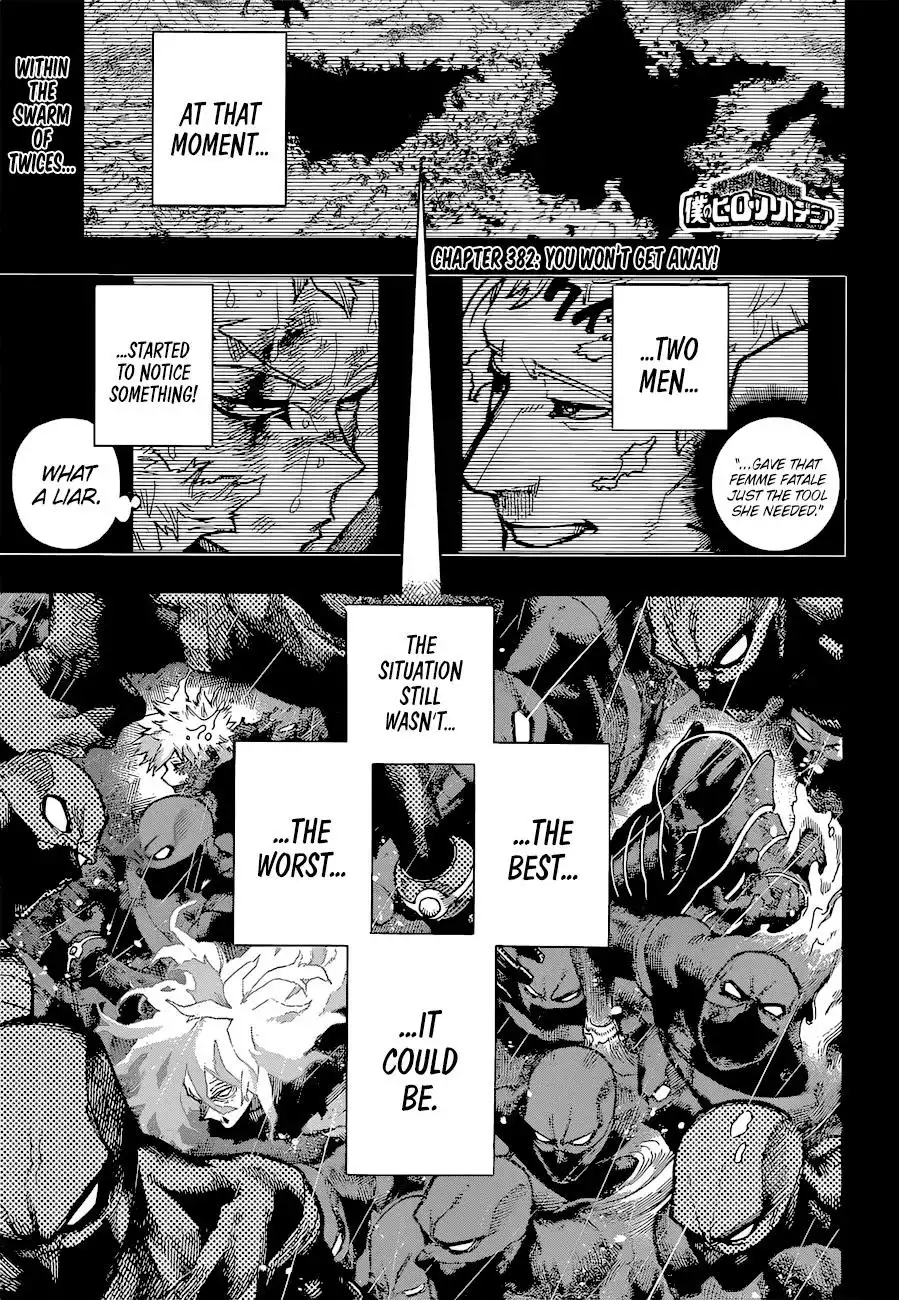 Boku no Hero Academia Chapter 382