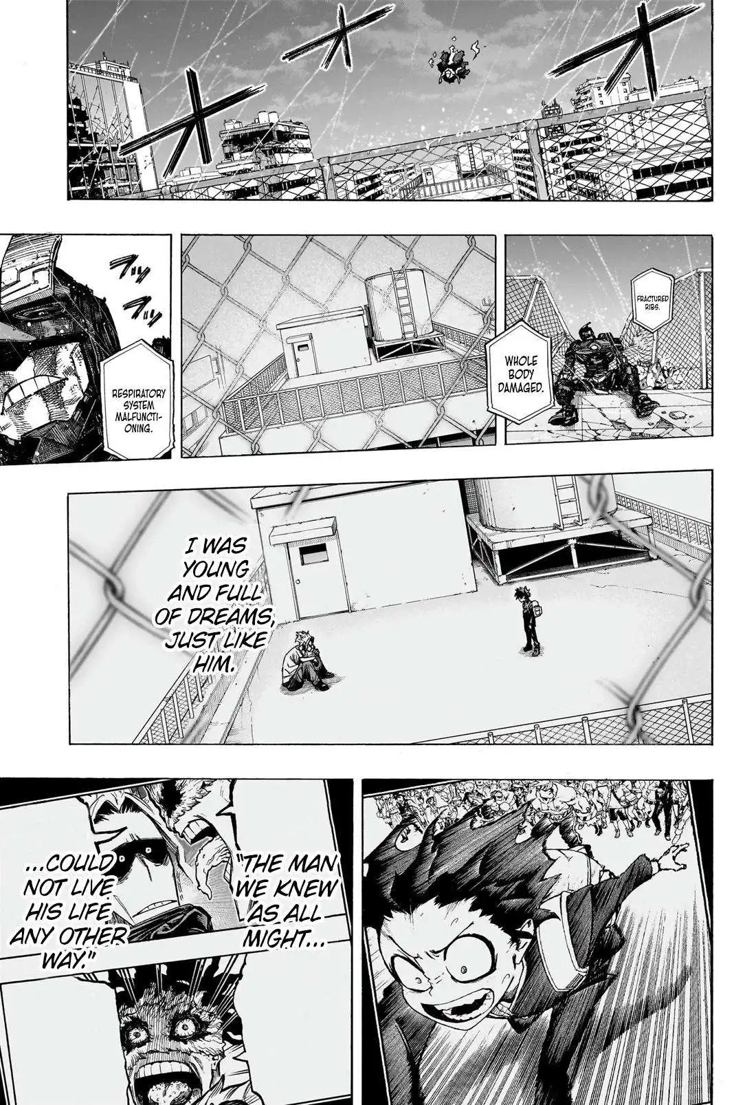 Boku no Hero Academia Chapter 398