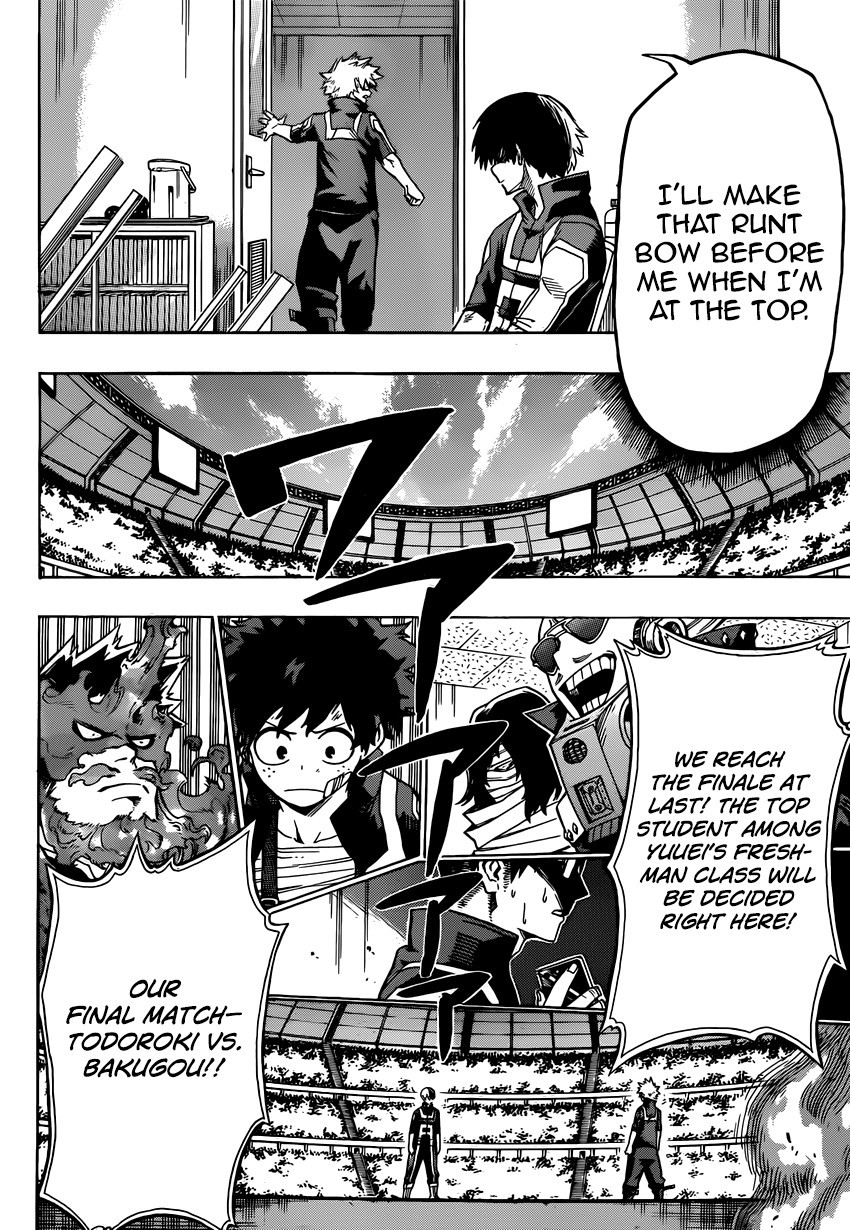 Boku no Hero Academia Chapter 42