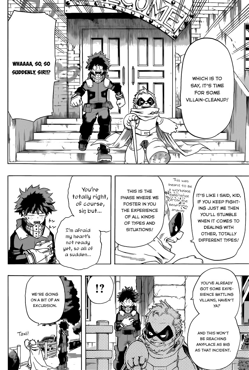 Boku no Hero Academia Chapter 50