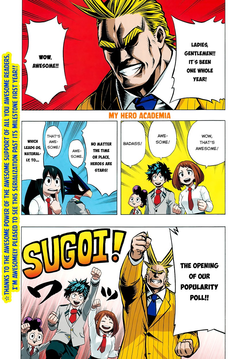 Boku no Hero Academia Chapter 52