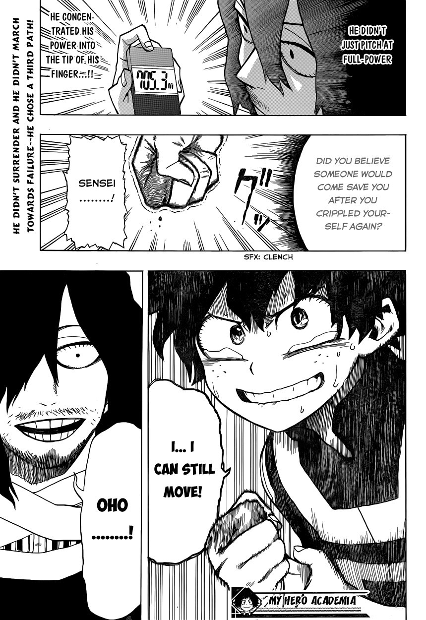 Boku no Hero Academia Chapter 6