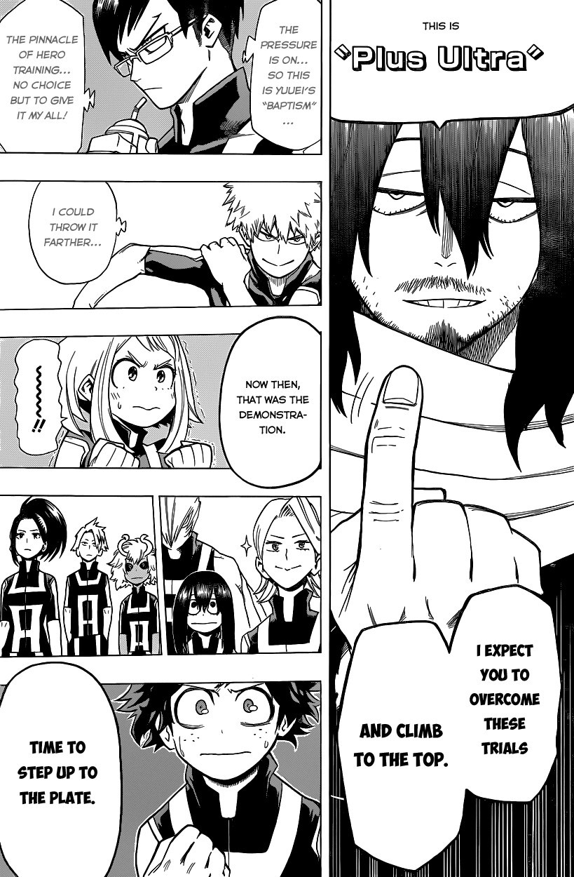 Boku no Hero Academia Chapter 6