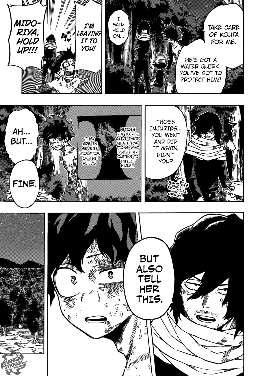 Boku no Hero Academia Chapter 77