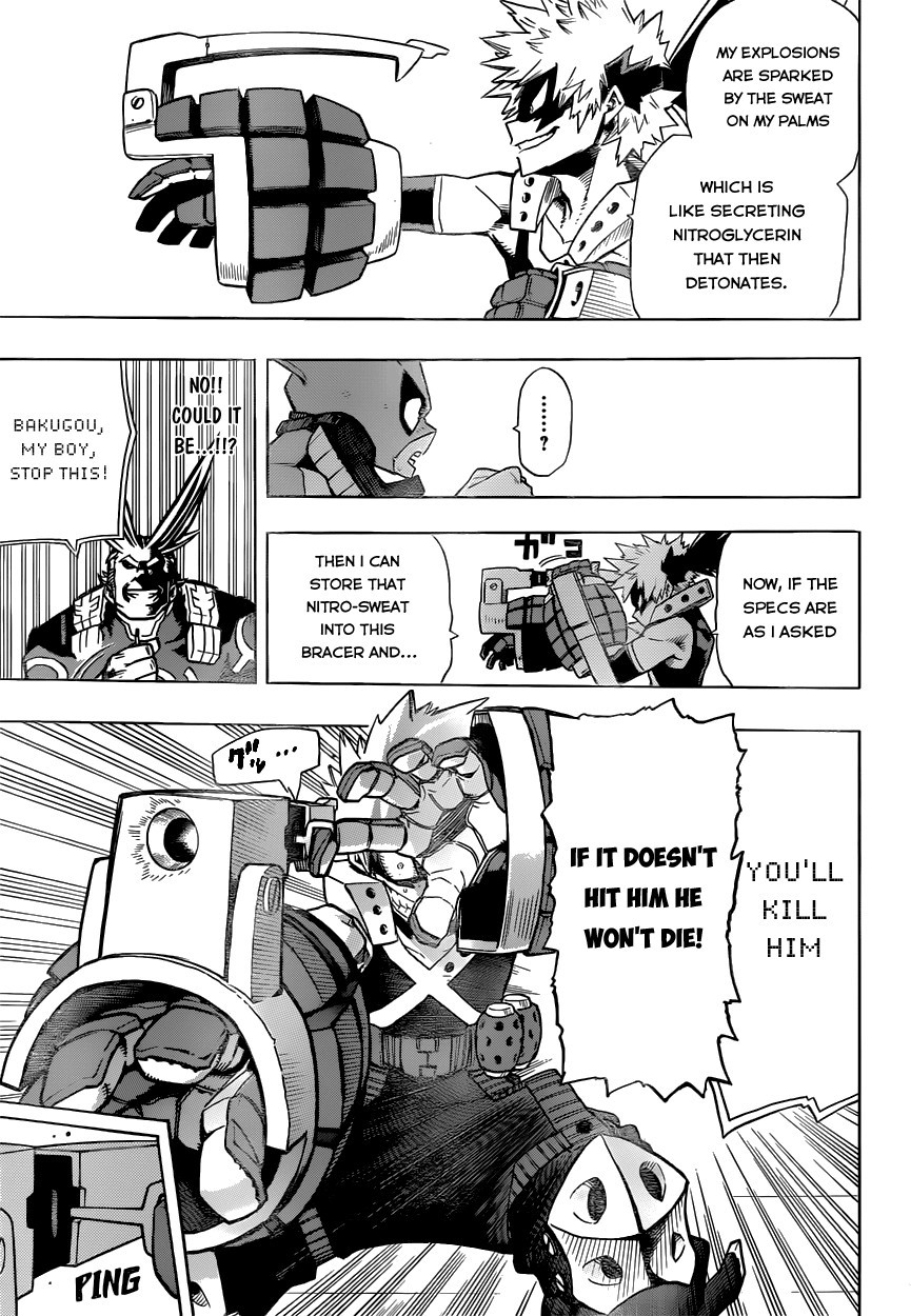 Boku no Hero Academia Chapter 9