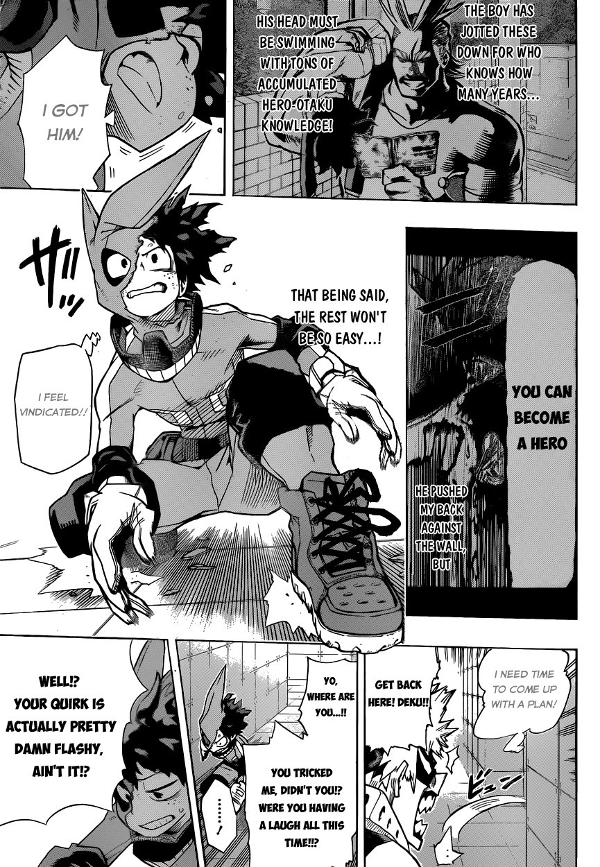 Boku no Hero Academia Chapter 9