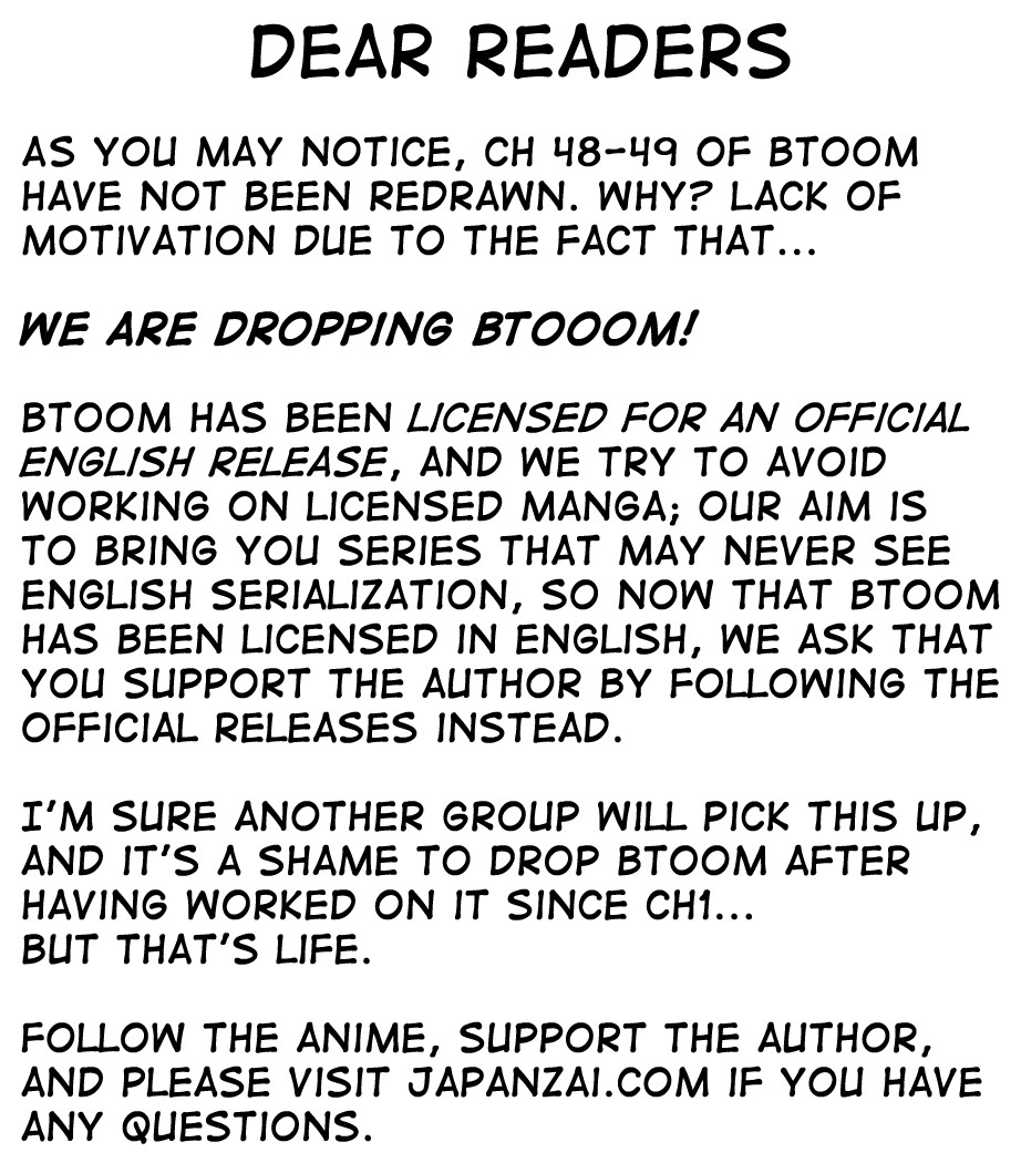 Btooom! Chapter 48