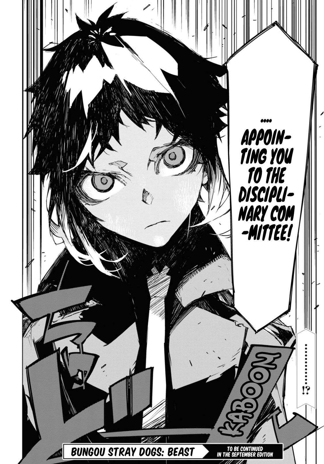 Bungou Stray Dogs Beast Chapter 6