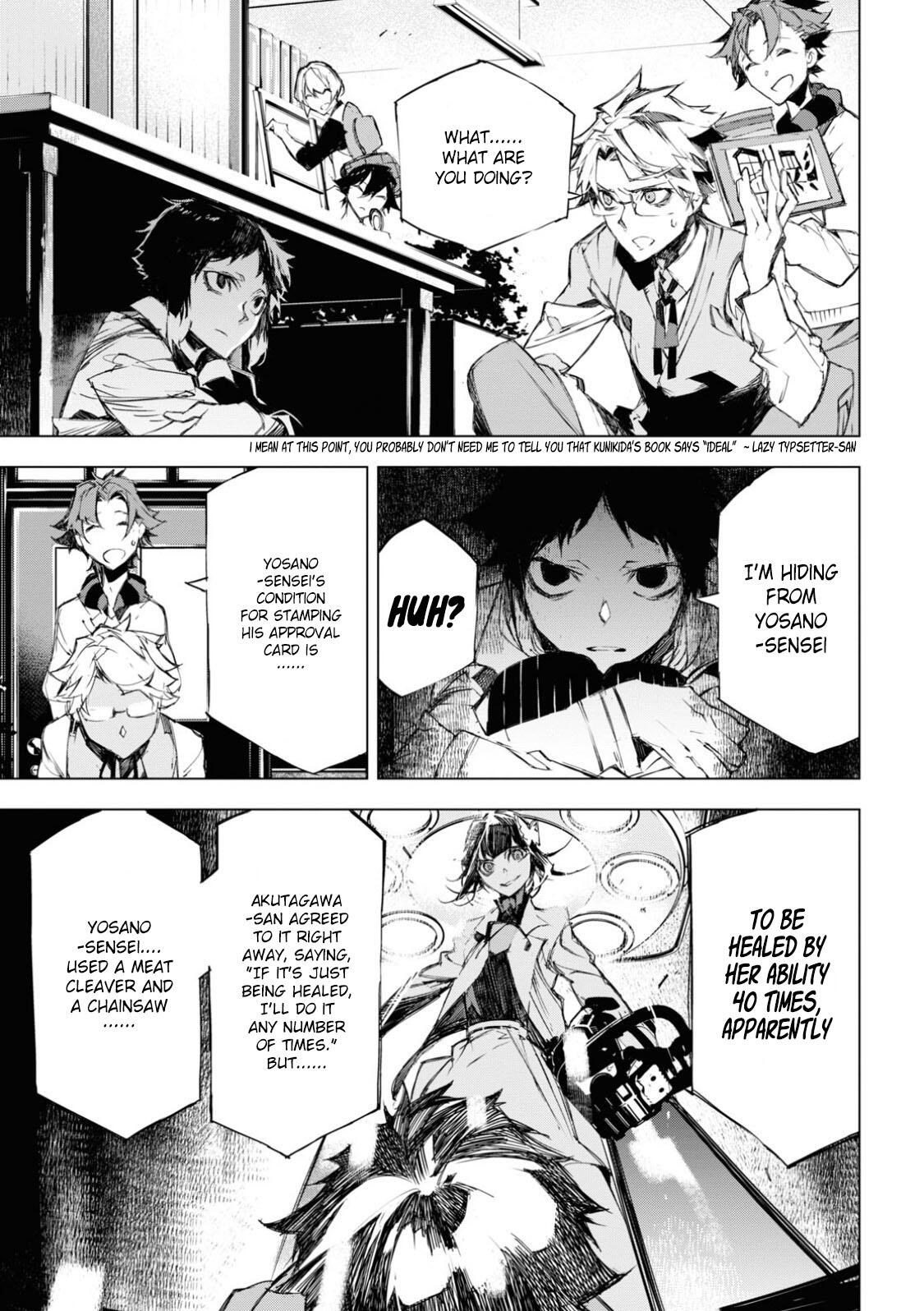 Bungou Stray Dogs Beast Chapter 7