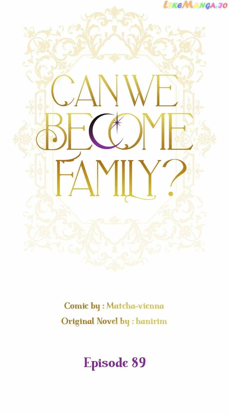 Can We Become a Family? Chapter 89