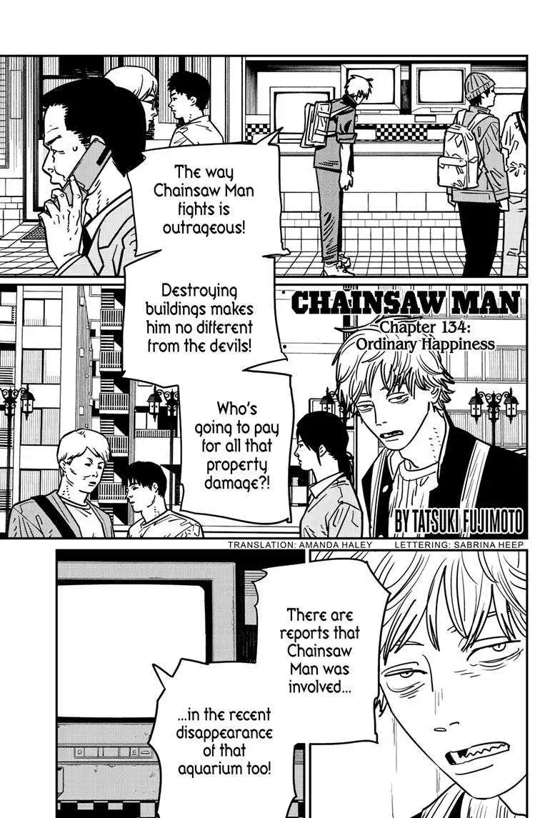 Chainsaw man Chapter 134