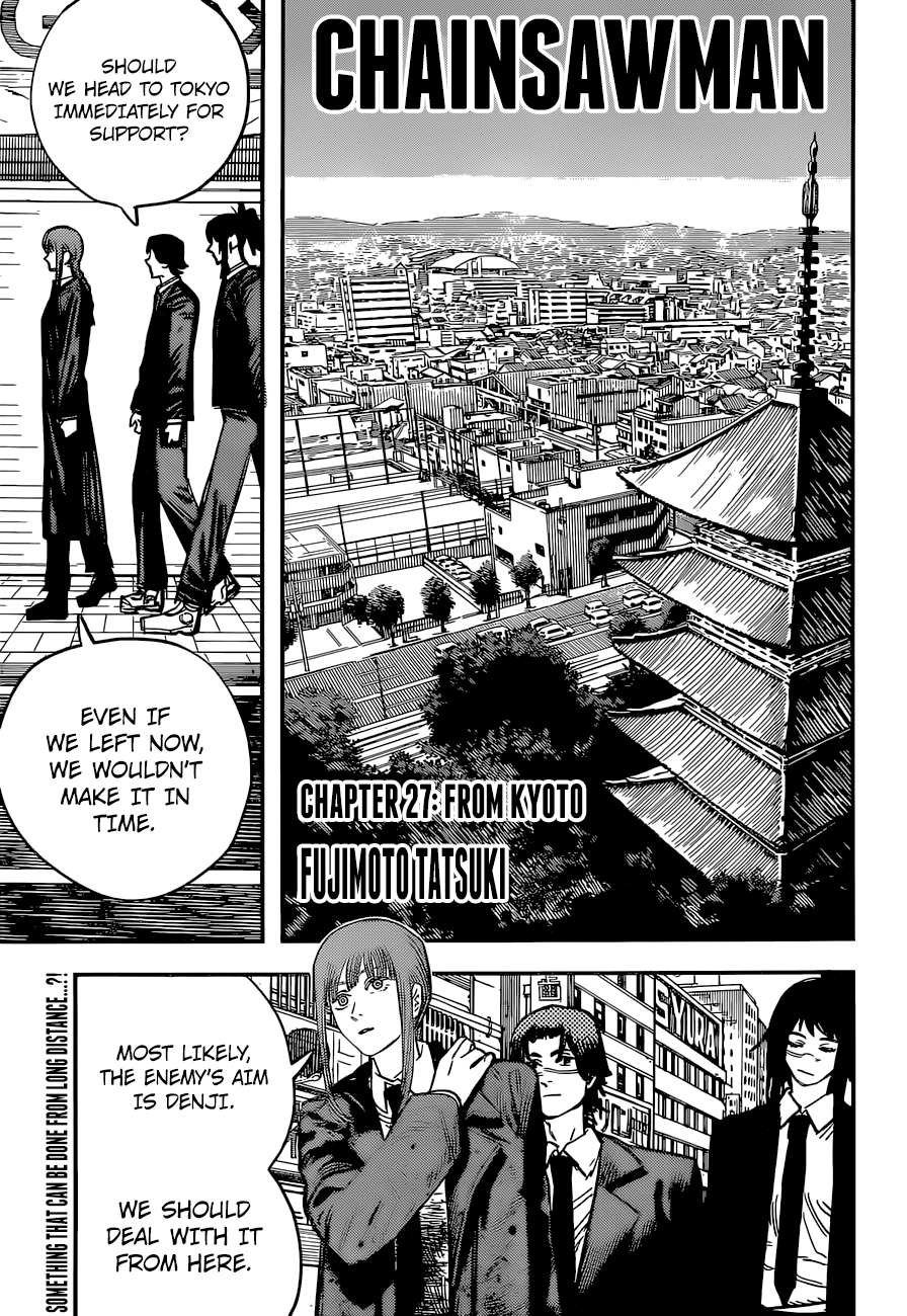 Chainsaw man Chapter 27