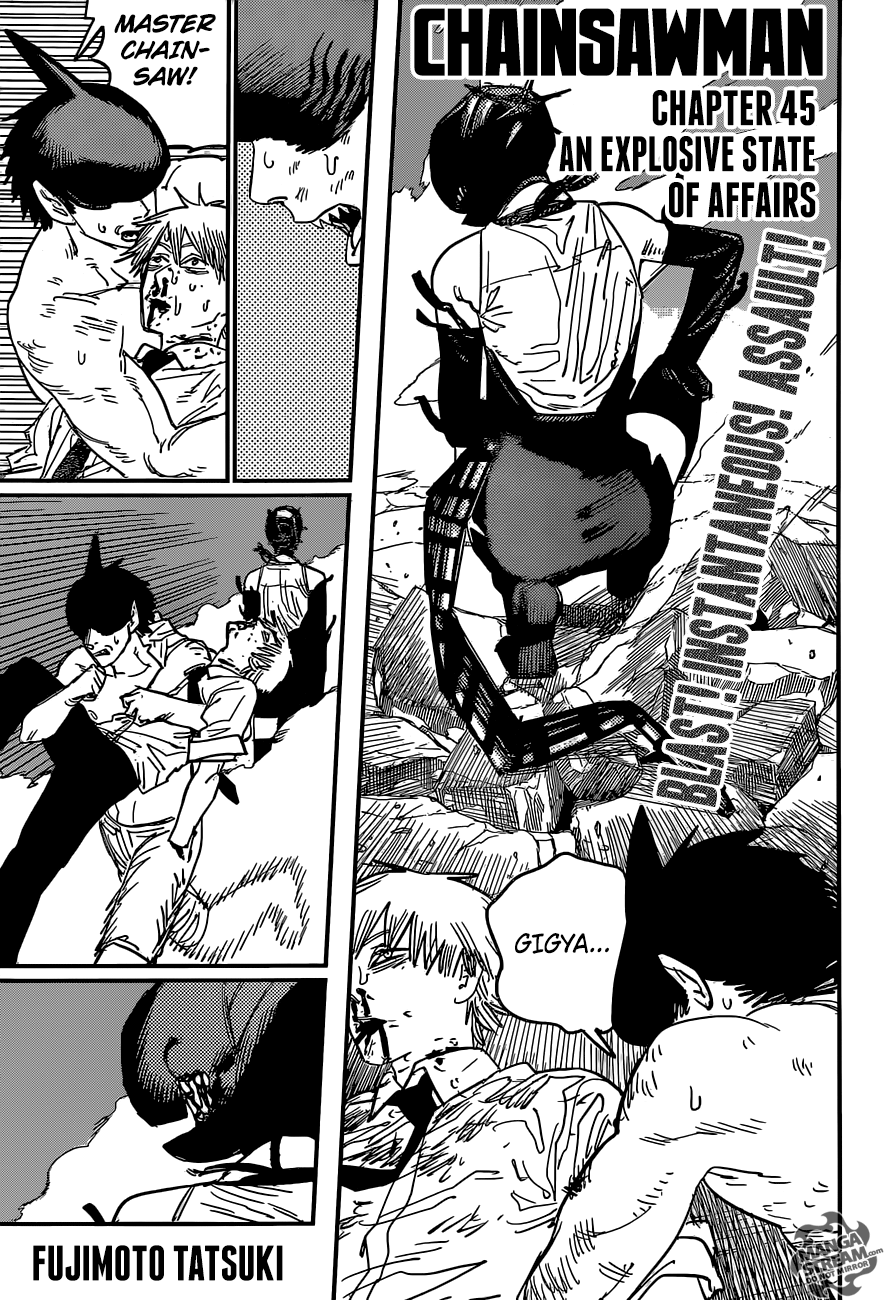 Chainsaw man Chapter 45