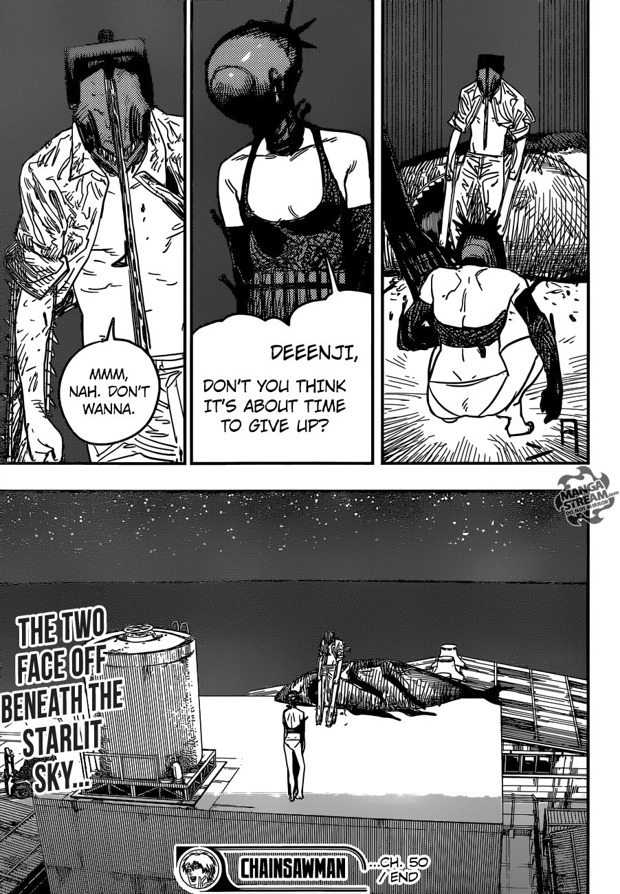 Chainsaw man Chapter 50