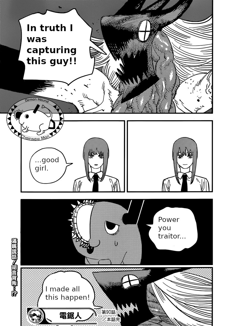 Chainsaw man Chapter 90