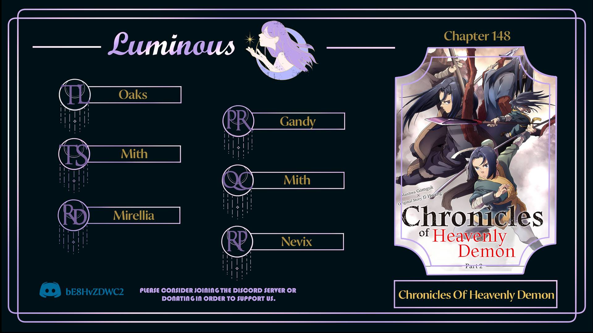 Chronicles of Heavenly Demon Chapter 148