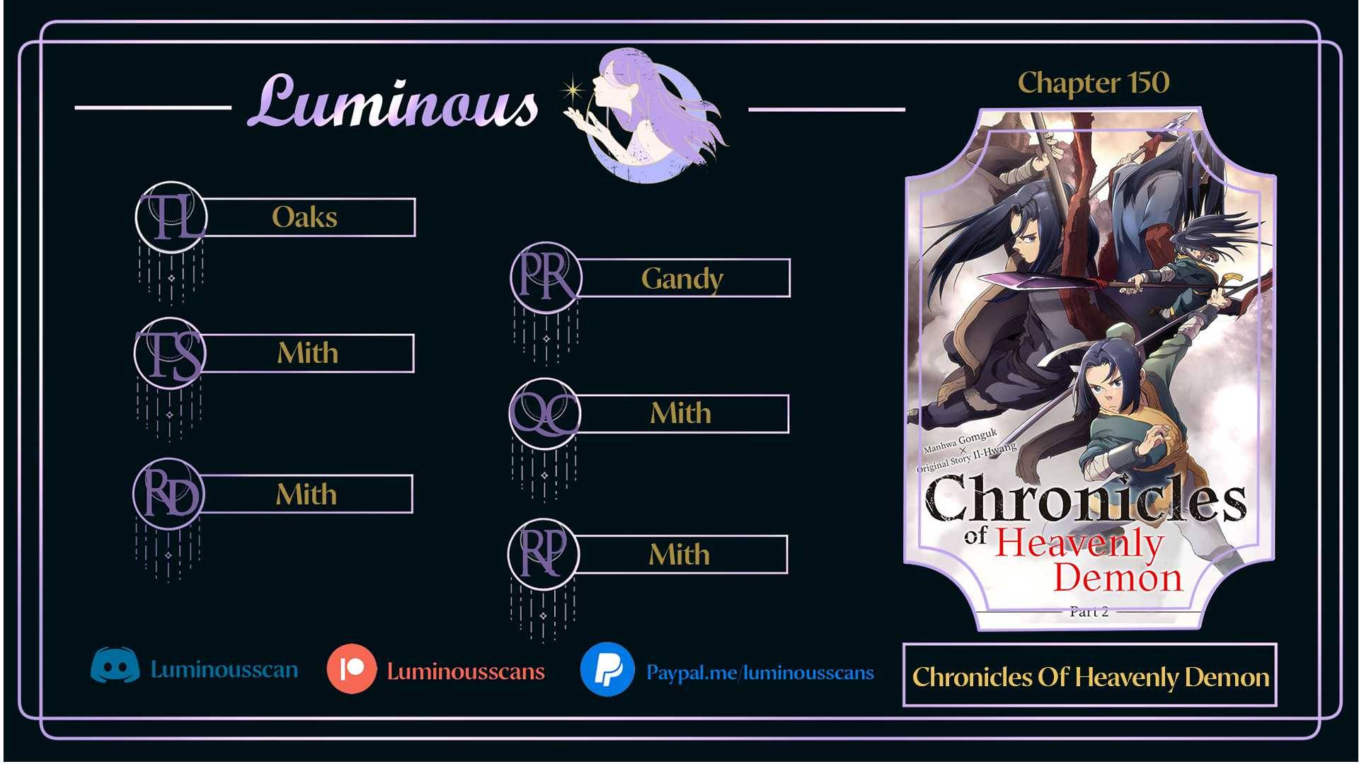 Chronicles of Heavenly Demon Chapter 150