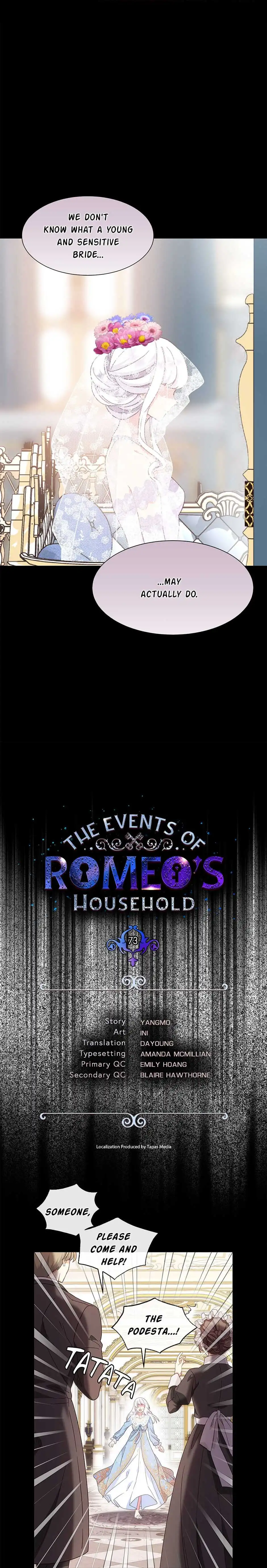 Come Out, Romeo Chapter 73