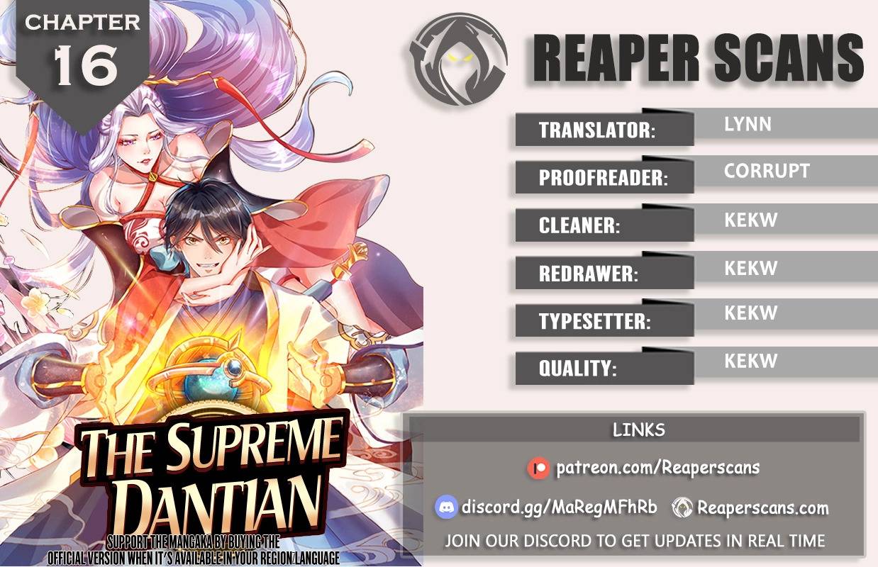 Cultivating the supreme dantian Chapter 16